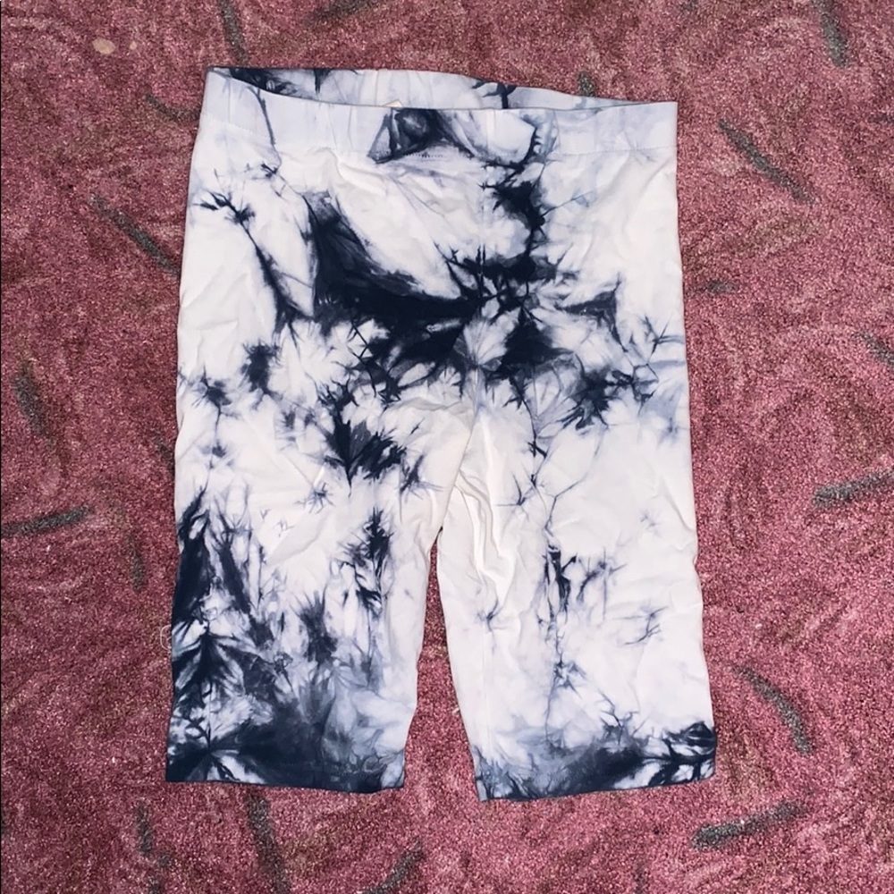 Tie dye urban outfitter biker short